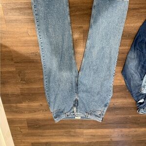 Abercrombie & Fitch Sparkly Loose Curve Love Jeans - Worn Once